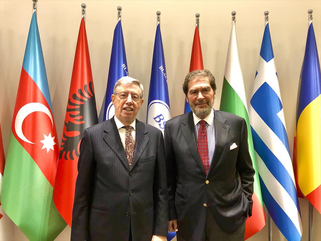 Working visit of the Ambassador of the Republic of Italy (BSEC Headquarters, 6 January 2020)