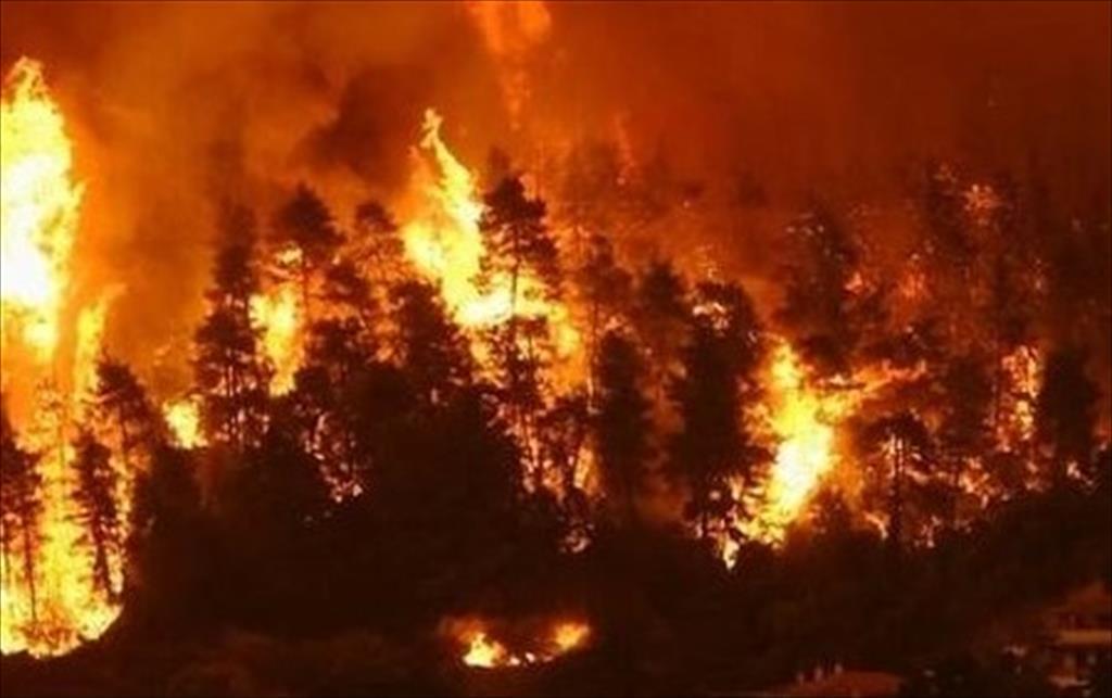  Wildfires across Greece
