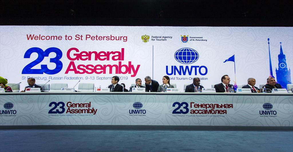 23rd SESSION OF THE UNWTO GENERAL ASSEMBLY (St. Petersburg 10-13 September 2019)
