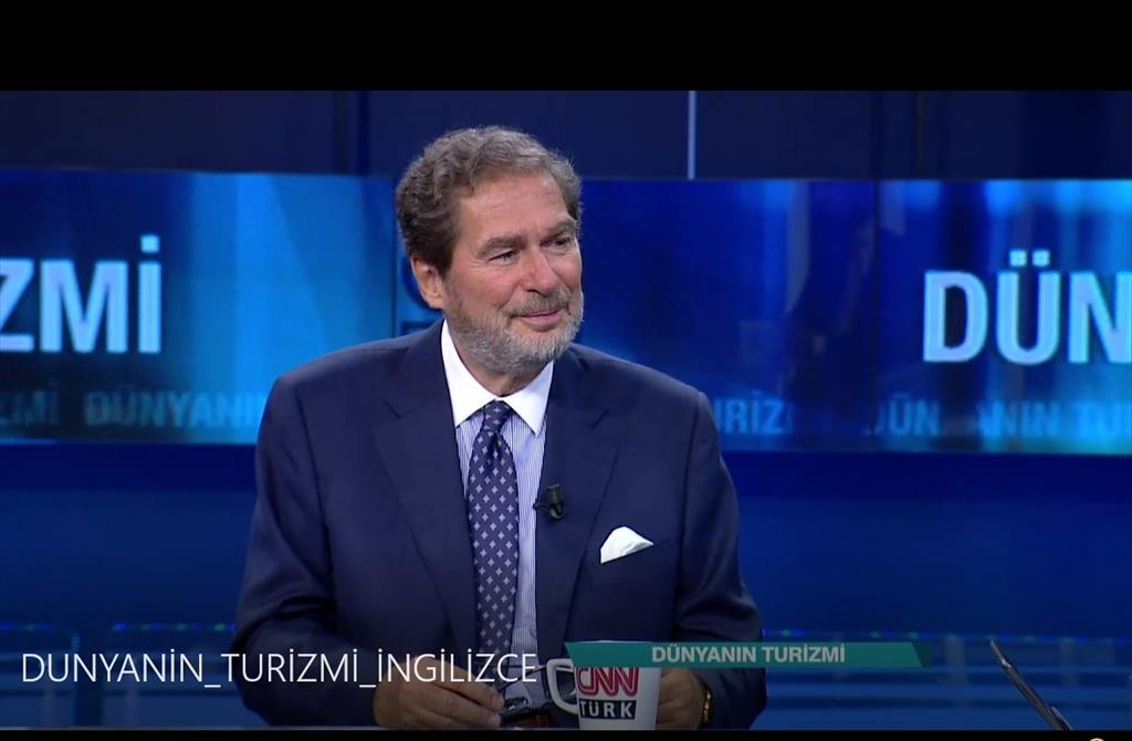 Discussing the tourism potential of the Black Sea region on CNN Türk