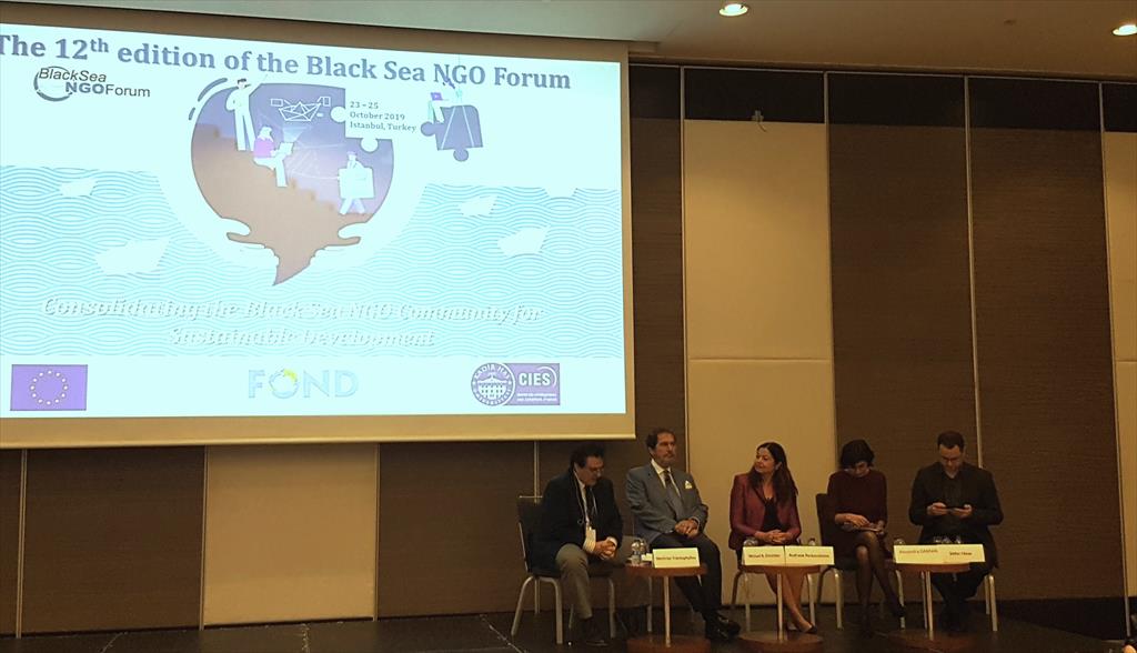 The 12th Edition of the Black Sea NGO Forum (Istanbul, 23-25 October 2019)