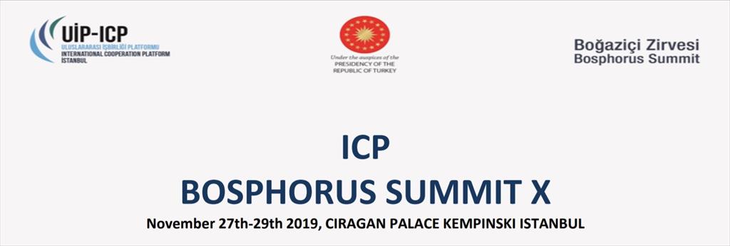 10th Bosphorus Summit (Istanbul, 27 November 2019)