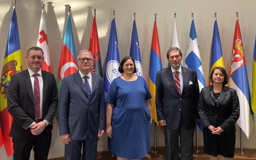 VISIT OF THE CONSUL GENERAL OF THE UNITED STATES OF AMERICA IN ISTANBUL TO THE BSEC PERMIS HEADQUARTERS (17 December 2019)