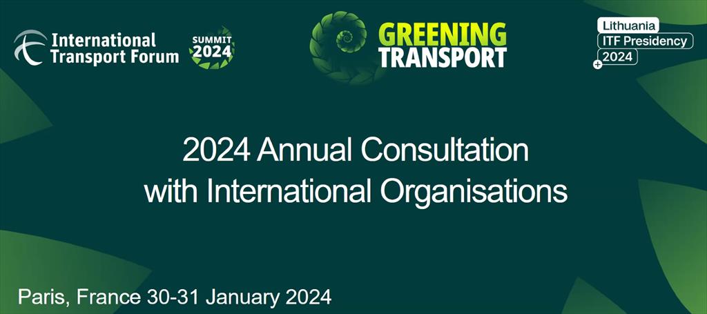 2024 ITF Annual Consultation with International Organizations