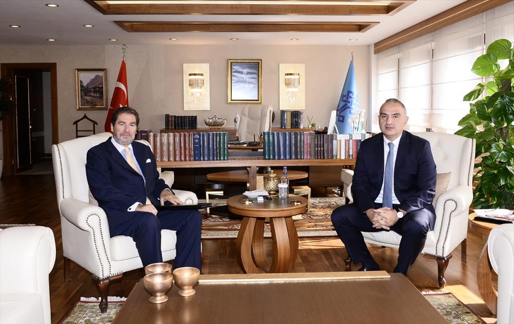 Meeting of the Secretary General of the BSEC PERMIS with the Minister of Culture and Tourism of the Republic of Turkey